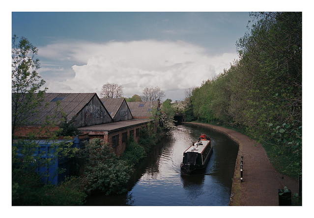 FILM - storm clouds over the canal