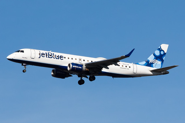JetBlue Airways | N317JB | Embraer 190AR (ERJ-190-100IGW) | JFK | KJFK