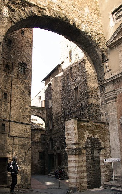 Archways on archways on archways in Perugia