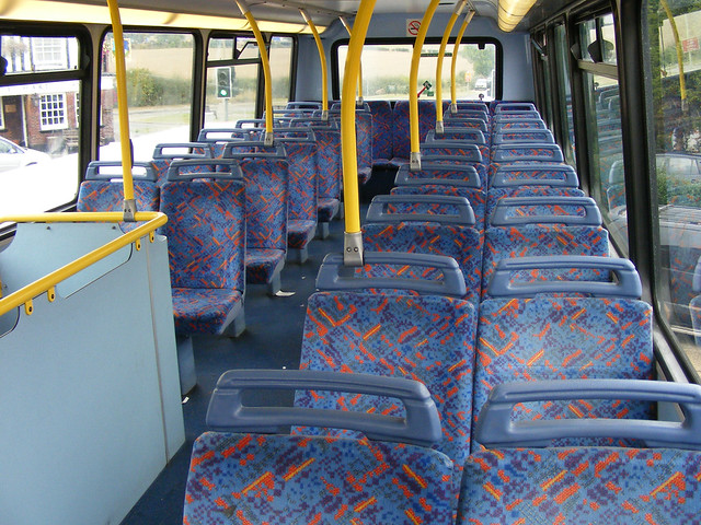 Bus Interiors: Metroline TP453 LK03GHX Transbus Trident