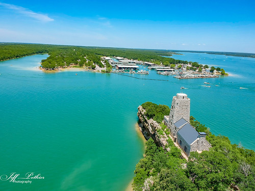 The Overlook by vlxjeff, Tucker Tower overlooking Lake Murray in Oklahoma.ardmore oklahoma unitedstates tuckertower dji djisp