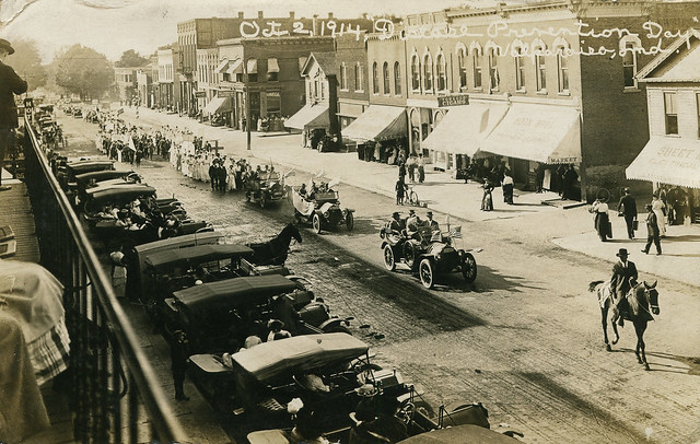 Disease Prevention Day Parade, October 2, 1914 - Valparaiso, Indiana