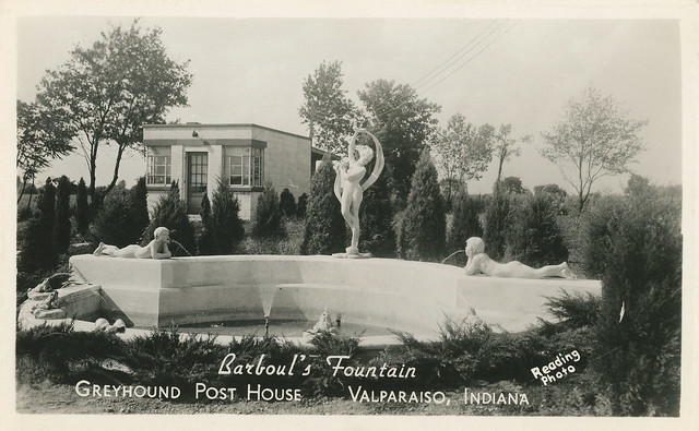Barboul's Fountain and Greyhound Post House - Valparaiso, Indiana