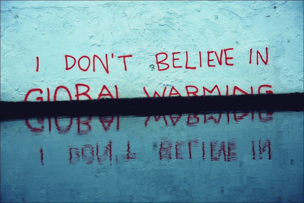 I Don't Believe In Global Warming | Banksy, Regent's Canal, … | Flickr