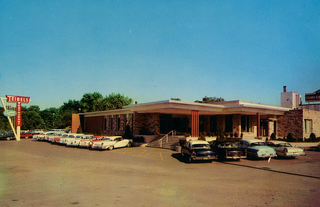 Teibel's Restaurant, circa 1965 - Schererville, Indiana