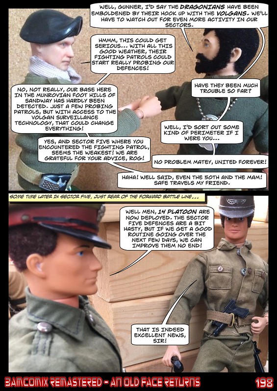 BAMComix presents - An Old Face Returns! - Chapter Thirteen - The Munrovians Prepare their defences - Part One  Remastered (2024). 42560388890_043e47c125_c