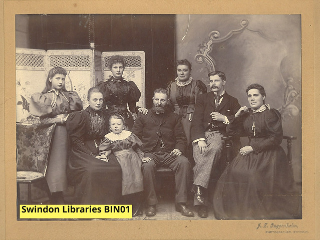 1890s?: Group Portrait by J.S. Guggenheim, Swindon