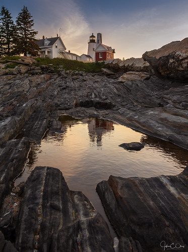 Pemaquid Lighthouse Reflection by John Clay Photography, This shot gets done a lot at this location; I previously shot and shared a similar image with better