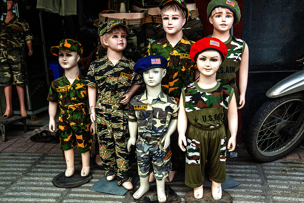 US ARMY clothing for kids--Saigon