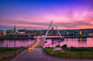 The Peace Bridge - City of Derry Londonderry