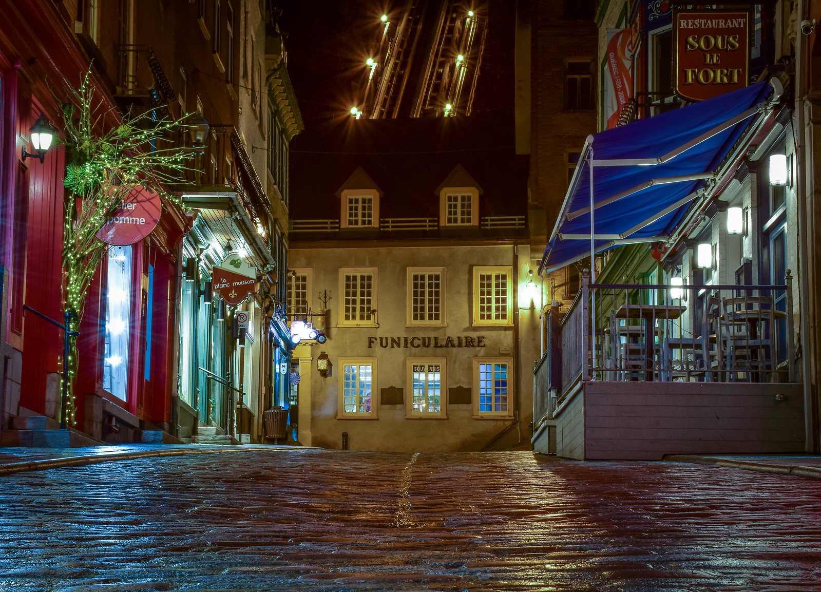 Quebec City Funicular, Canada