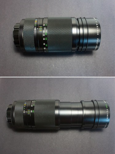 Fuji Photo Film Co. EBC Fujinon-T 200mm F4.5 lens. | Flickr
