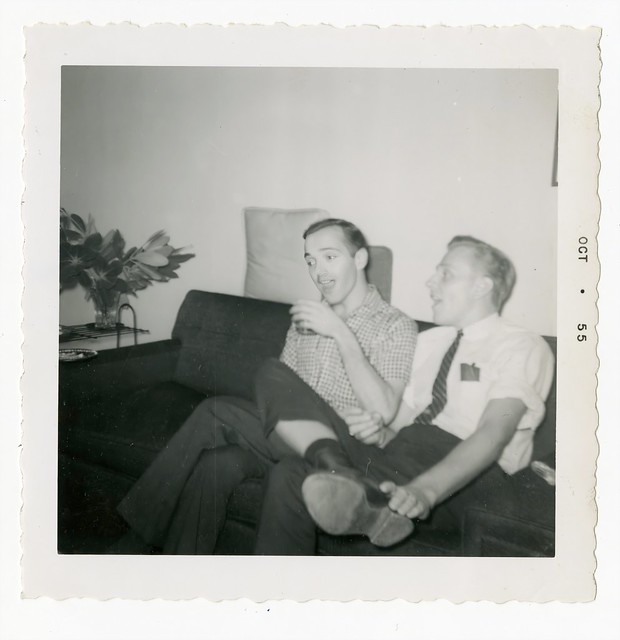 Don Geary and Charles Eichlin, summer 1955
