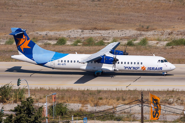 4X-ATI - Israir Airlines - ATR 72-500