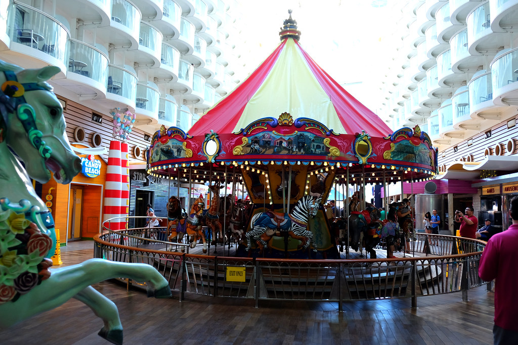 Carousel on the Boardwalk of Oasis of the Seas