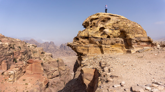 The High Place of Sacrifice Trail, Petra, Jordan.