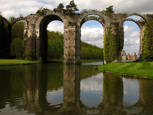 château de Maintenon  l’aqueduc