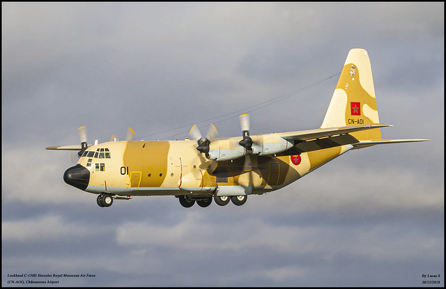 Lockheed C-130H Hercules Royal Moroccan Air Force CN-AOI