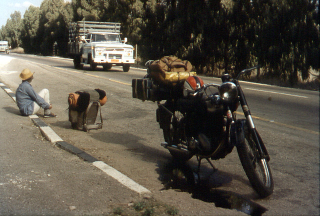 BSA250 Haifa-Tel Aviv Highway - 1965