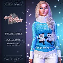 Annie 2018 Ugly Sweaters @ Fly Buy Friday 12/9