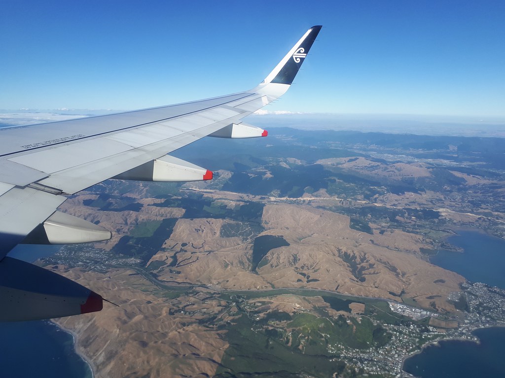 Departing Wellington - Auckland , New Zealand