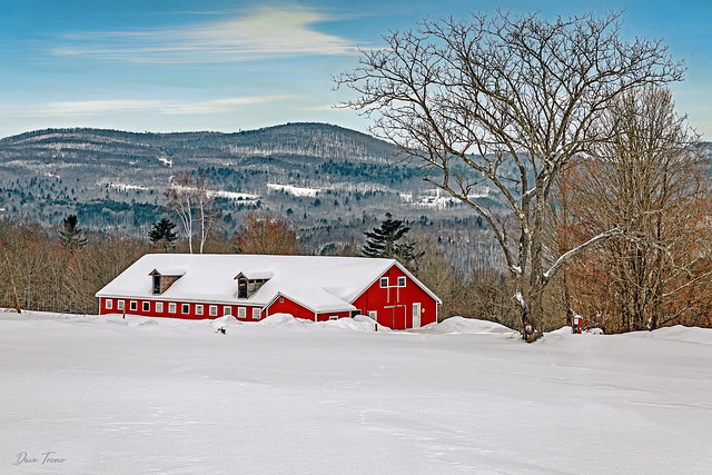 Red Barn in New Hampshire