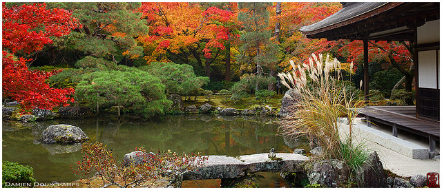 Ginkaku-ji temple in autumn, Kyoto, Japan