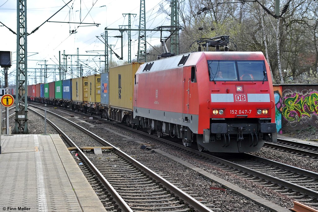 DB Cargo 152 047 - Hamburg-Harburg