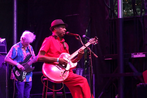 Walter Wolfman Washington & the Roadmasters at French Quarter Fest - 4.13.19. Photo by Keith Hill.