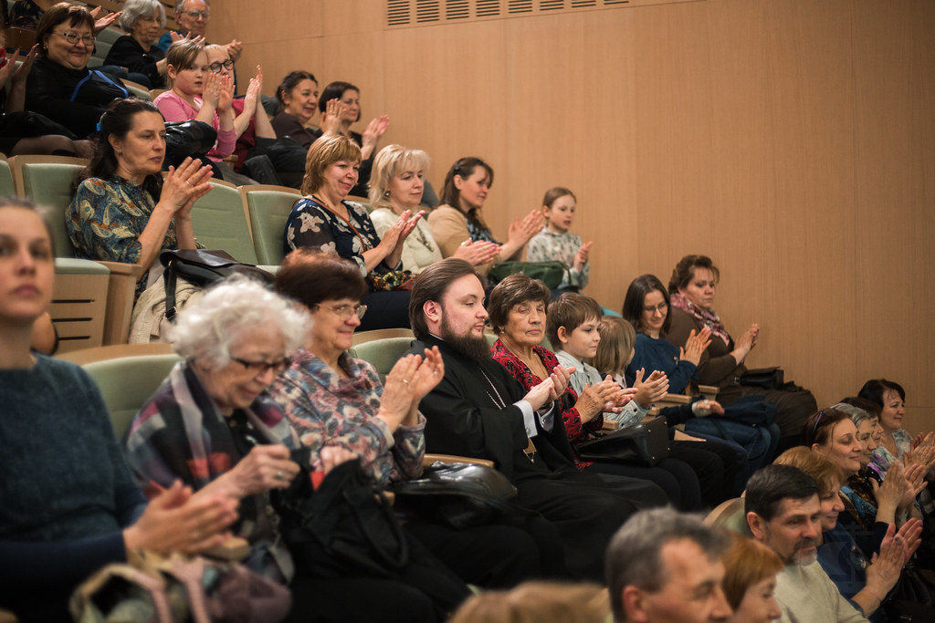 17 April 2019, Concert of choral music at the Mariinsky theatre