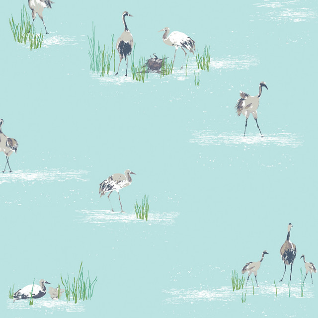 FSH-17405 Wandering Cranes