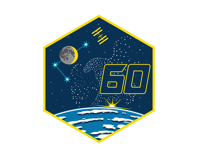 The official insignia of the Expedition 60 crew