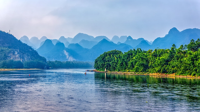 Li River and the Mao'er Mountains