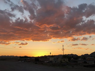 Sunset in Van Horn, Texas
