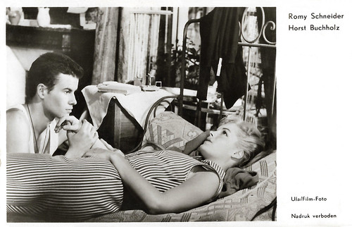 Romy Schneider and Horst Buchholz in Monpti (1957)