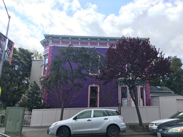 a long walk in the Mission (and this amazing purple house)
