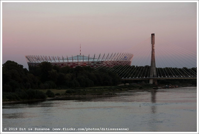 Most Świętokrzyski i Stadion Narodowy | Holy Cross Bridge and National Stadium