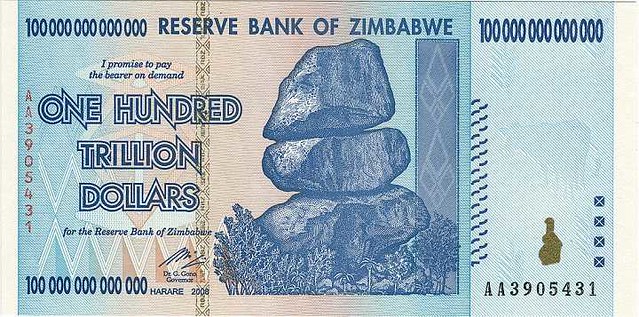 1765 Zimbabwe Dollar – The World’s Weakest Ever Currency