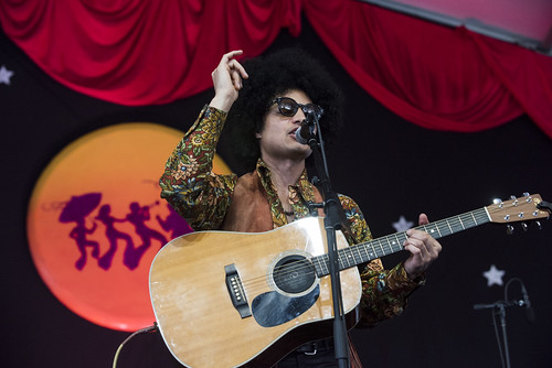 Lean on Me Jose James celebrates Bill Withers play the Jazz Tent during Jazz Fest day 2 on April 26, 2019. Photo by Ryan Hodgson-Rigsbee RHRphoto.com