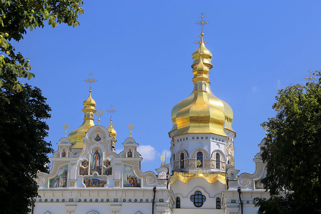 The towers and frescoes of Kyiv Pechersk Lavra