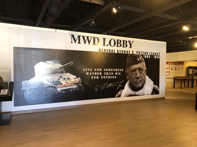 General Patton Memorial Museum: The Lobby