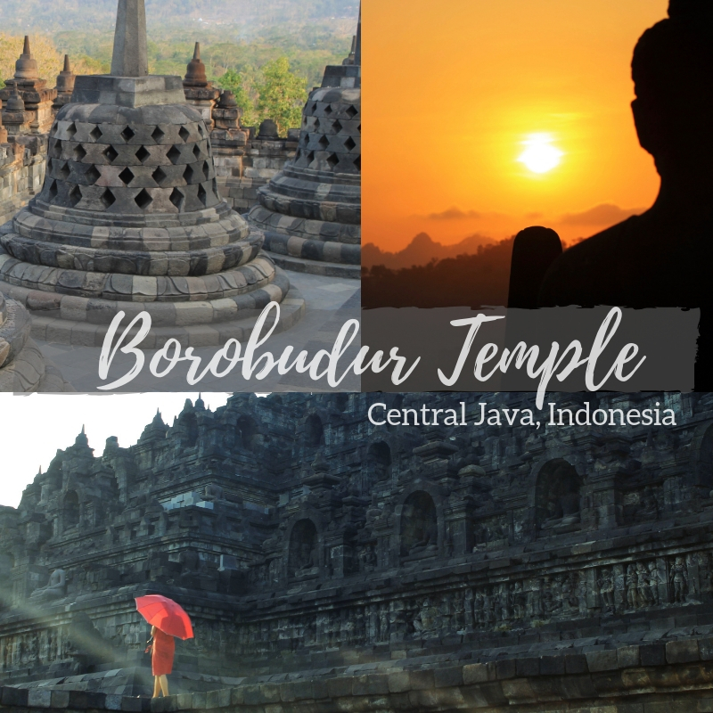 Borobudur Temple in Central Java, Indonesia