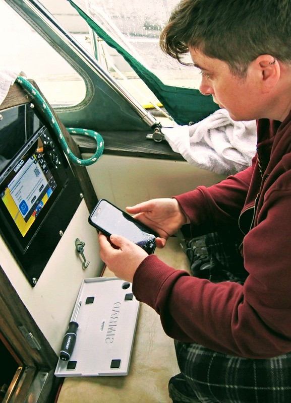 Syncing with the Simrad