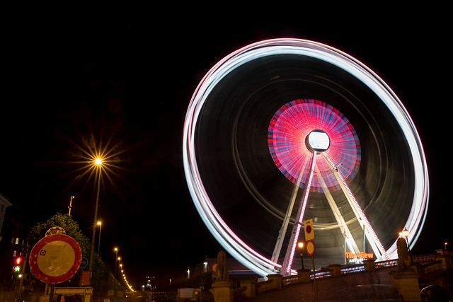 Ferris wheel in Antwerp