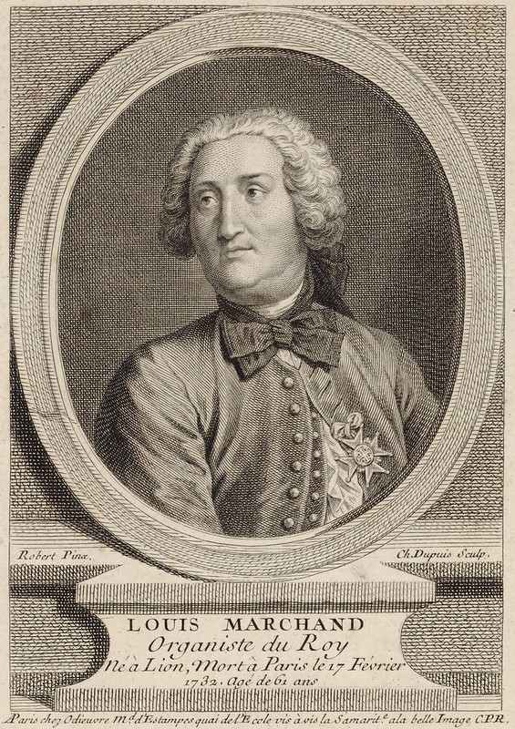 Charles Dupuis (1685-1742) - Louis Marchand (1669-1732), French composer and organist