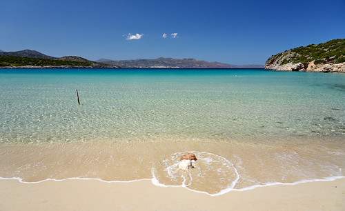 Voulisma Beach in Istro (Crete, Greece)