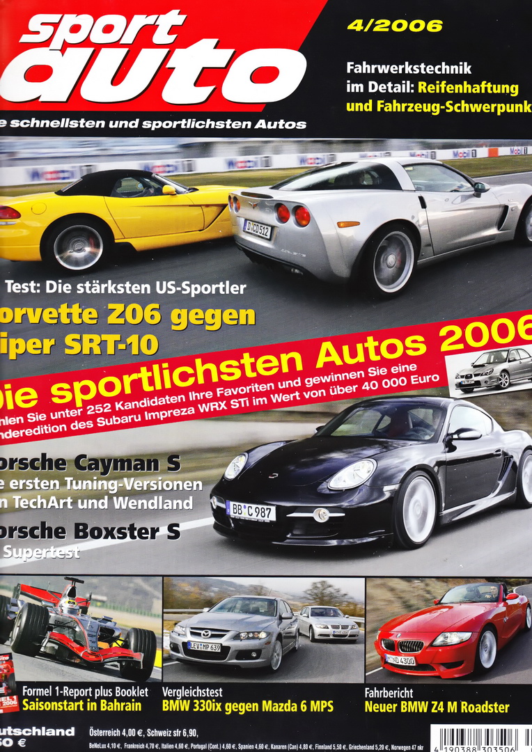 Image of sport auto - 2006-04 - cover