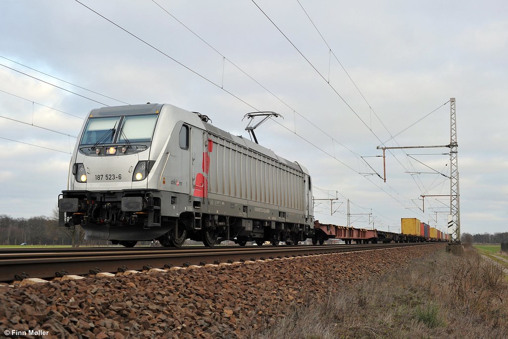 Metrans Rail 187 523 - Dedensen/Gümmer
