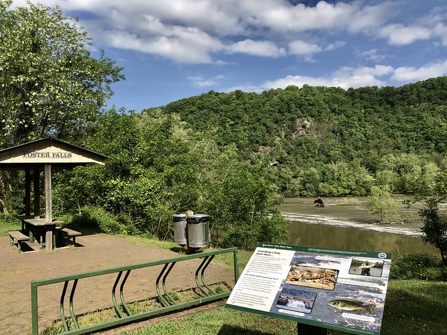 Hike or bike along this great rail trail that follows the river - New River Trail State Park, Va