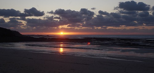 MM_2017-11-08_17-35-14_P-K50__005636_rec by orchimous, Sortie à la plage vers l'hotel Ermitage, coucher de soleil.donville manche50 france